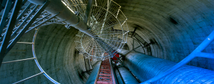 Industrial Spiral Staircase
