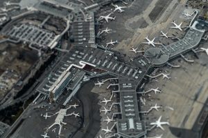 Aerial View of Airport