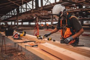 Engineer Carving Wood